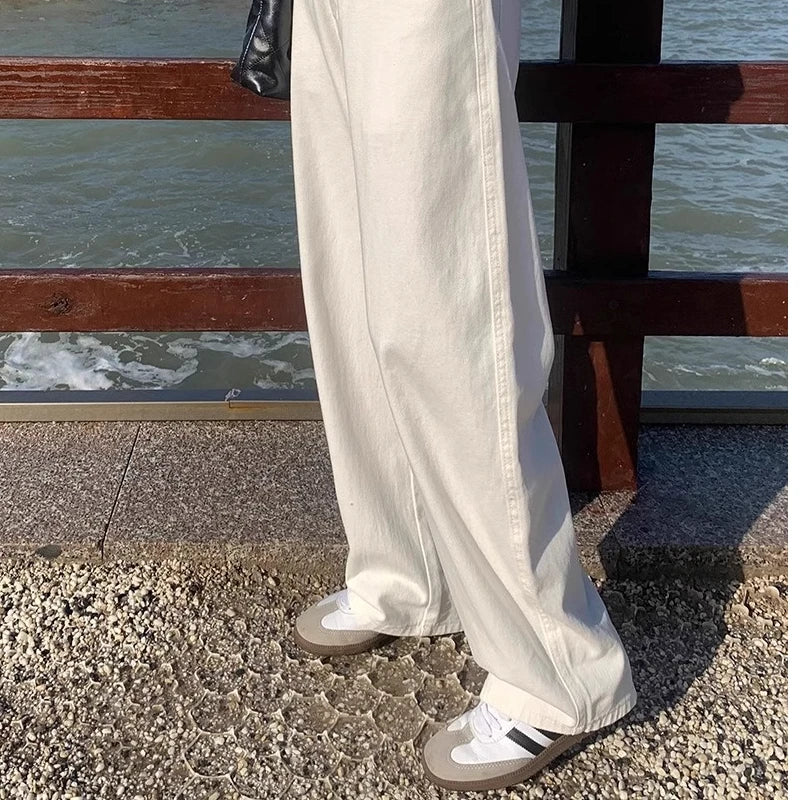 white jeans