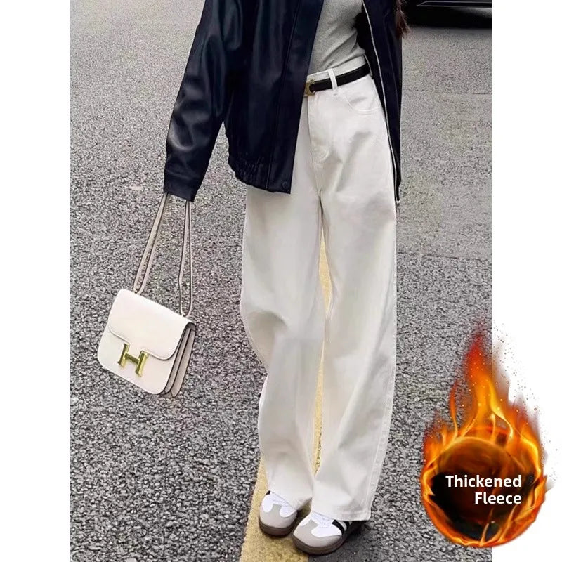white jeans