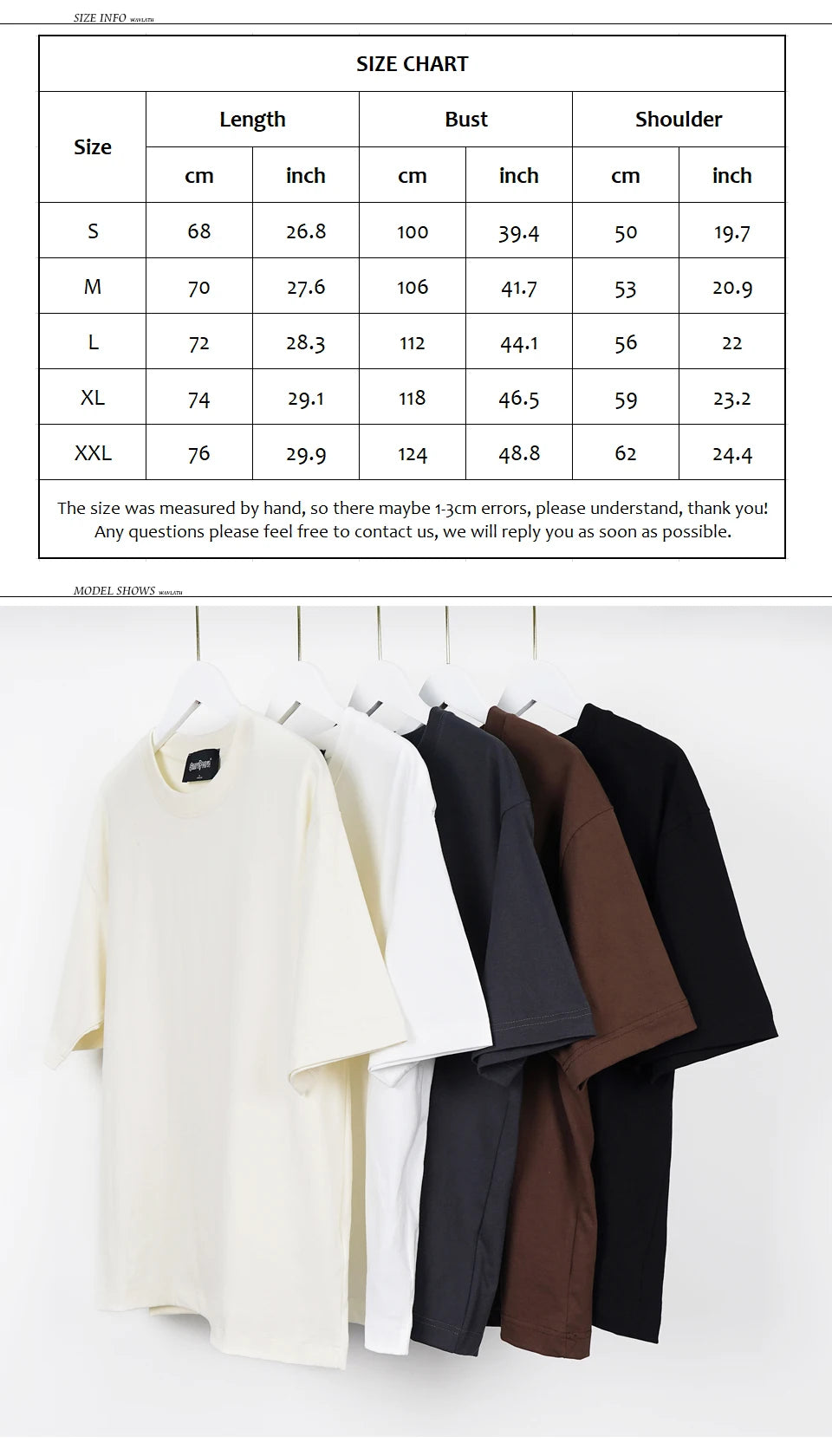 Oversized T-shirts for Men
