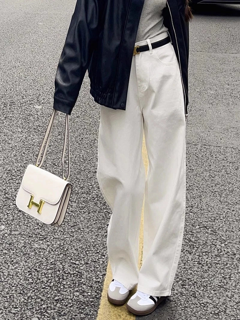 white jeans